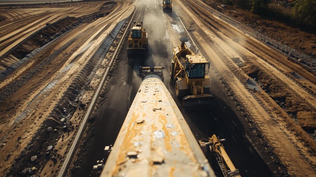 Obras viales y pistas